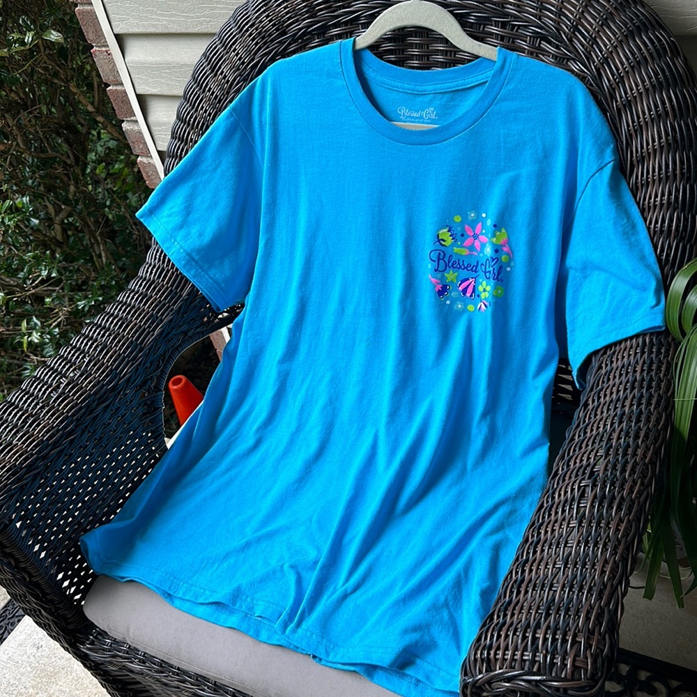 Blessed Girl T-shirt L - Picture 2 of 8